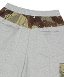 BERMUDA CAMO CARGO SWEATSHORT