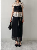 Rookie Chiffon Wrap Skirt