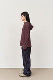 (W) Social Knitted Hoodie