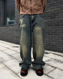 Vince Washing Wide Denim