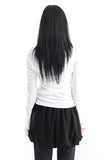 DRAPE STRAP NECK TEE