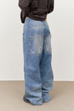 True Biker Wide Denim