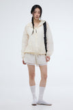 PRTN) Sheer Hoodie Windbreaker Jacket