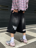 Vintage Damage Bermuda Denim