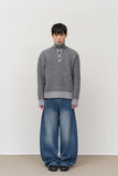 Hawk Striped High Neck Knit