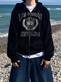 Velvet Vegas Hood Zip-up