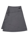 DRAPED LAYERED SKIRT