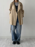 Bolte Belted Half Trench Coat