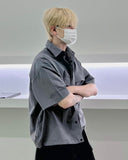 Two Pocket Snap String Shirt