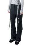 ZIP FLARE PANTS