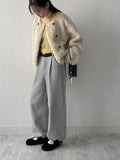 Purin Shearling Crop Mustang Jacket