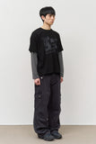 Grunge Rock Layered Longsleeve