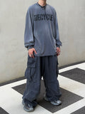 Vintage Washed Recycle Long Sleeve