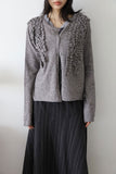 Rev Frill Knit Cardigan