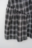 (W) Folky Checked Skirt