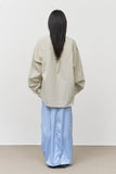 (W) Oslo Silk Long Skirt