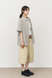 Lee Checekd Half Shirt