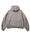 Valley Tuck Washed Sweat Balloon Hoodie