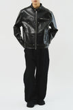 Perry Carpenter Leather Jacket