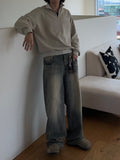 Workshop Pigment Half Zip-up