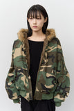 Mitsuki Camo Fur Bomber