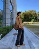 fouard wide denim pants