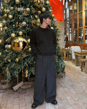 Hearts Round Warmer Knit