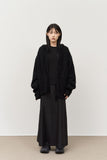 Landy Boucle Knitted Zip Up