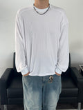 Front Incision Waffle Long Sleeve