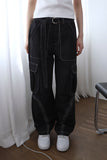belt nylon cargo pants