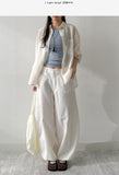 Roll-up Tencel Loose Fit Shirt