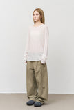 Cov Curved Washed Pants