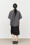 Sheek Cropped Slab Shirt
