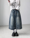 Lopian Cat Bermuda Denim