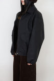 full fur lining) Mild fleece blouson jacket