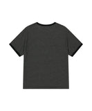 BASIC LOGO STRIPE RINGER TEE