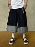 Roll Up Maxi Bermuda Selvedge Denim