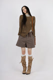 Amer strap suede boots