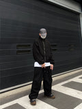 Cozy Hip-Hop Brushed Zip-Up