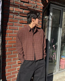 Merlin Crop Check Shirt