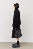 Ie Stud Waffled Jumper