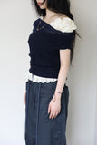 Low mesh off tee