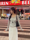 Kevin See-through V-Neck Long Sleeve T-Shirt