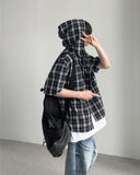 Magia Check Hood Shirt