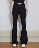 tight boots-cut jeans