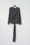 (W) Sonic Wrap Blouse