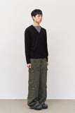 Flat Cargo Washed Pants
