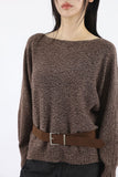 Boca One-Shoulder Belt Set Knit