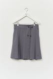 (W) Demon Pleats Skirt