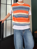 Fresh Stripe Knit Vest